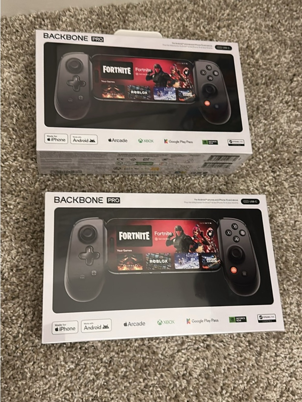 Backbone Pro Mobile Gaming Controller - Black